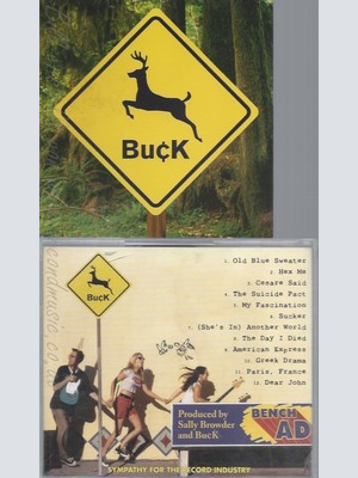 CD--BUCK--BUCK --SAME --OLD BLUE SWEATER