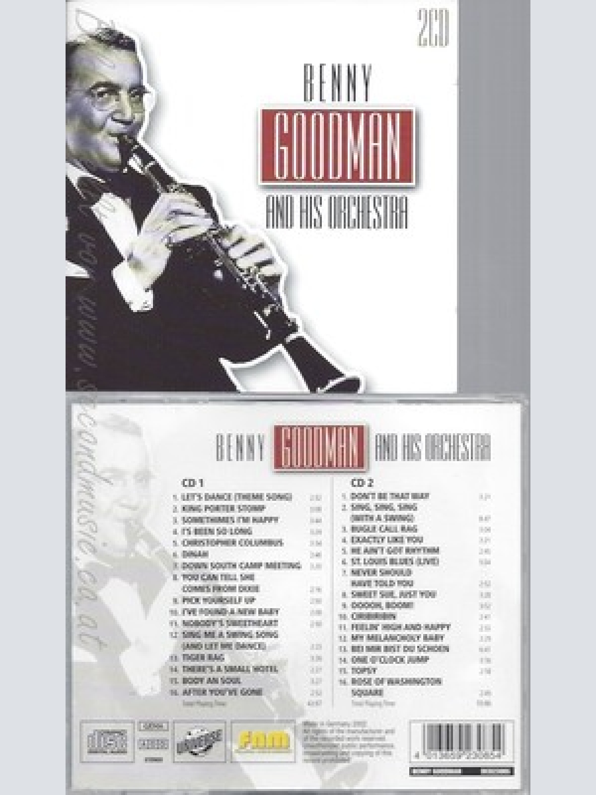 CD--GOODMAN BENNY UND BENNY AND ORCHESTRA GOODMAN -- --- HISTORIC RECORDS 1939