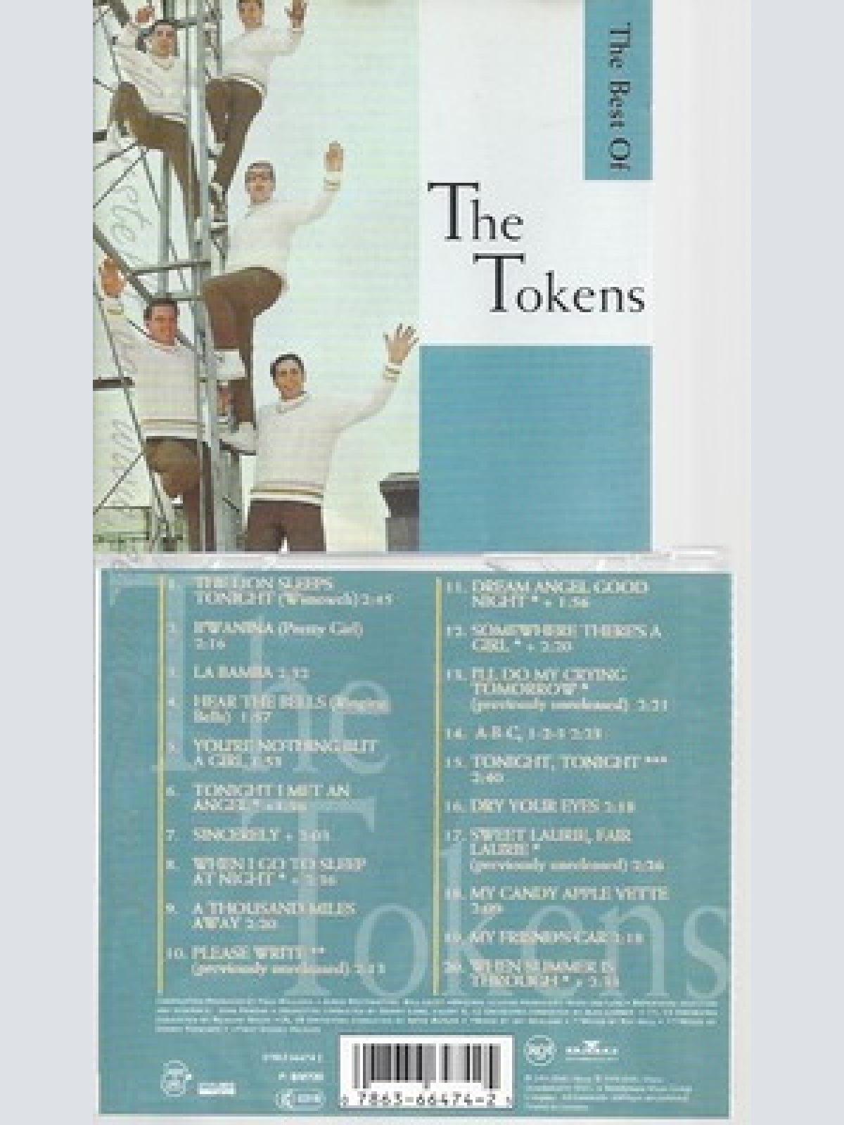 CD--THE TOKENS -- -- WIMOWEH! - THE BEST OF