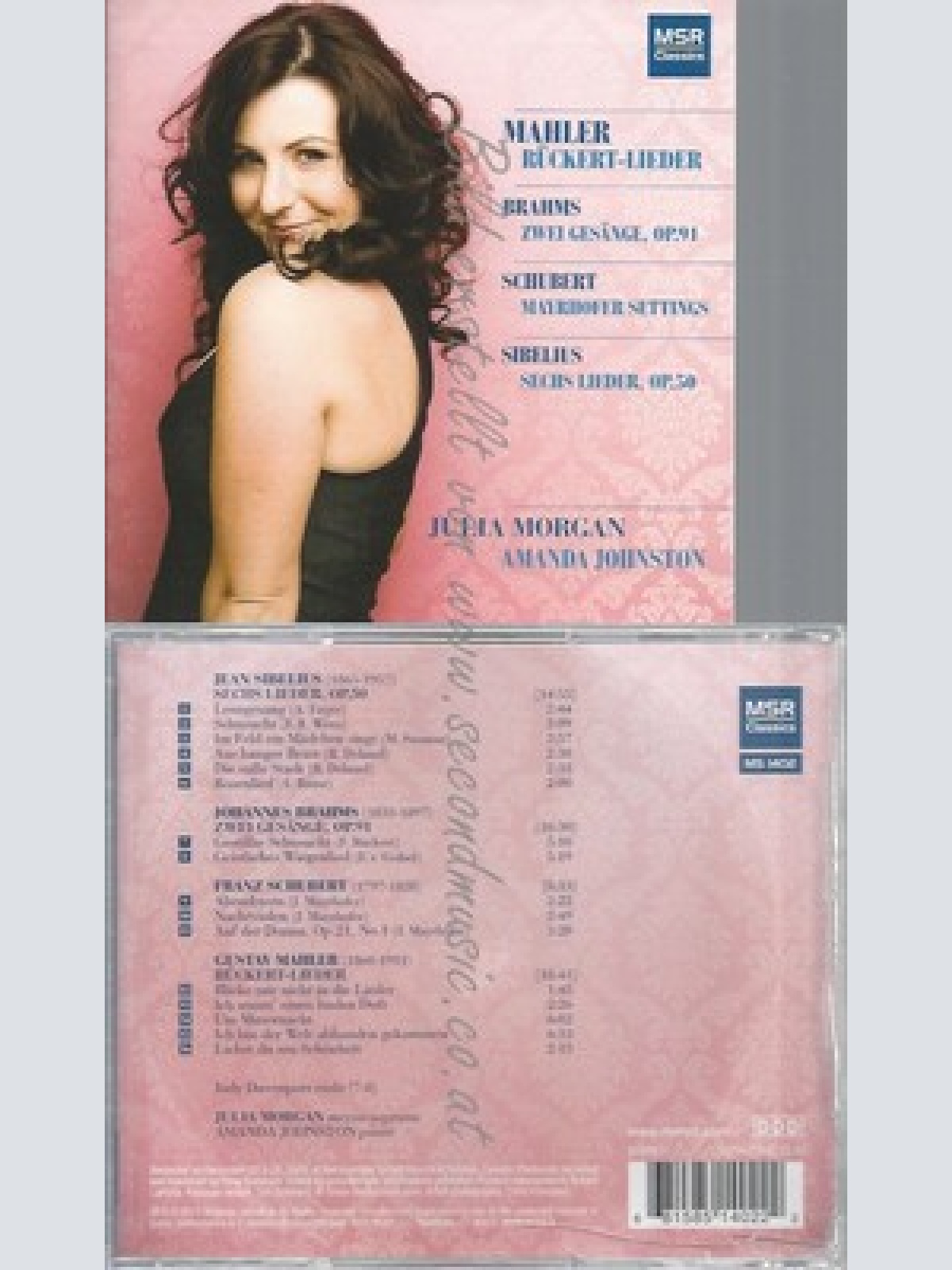 CD--JULIA MORGAN -- --- SINGS