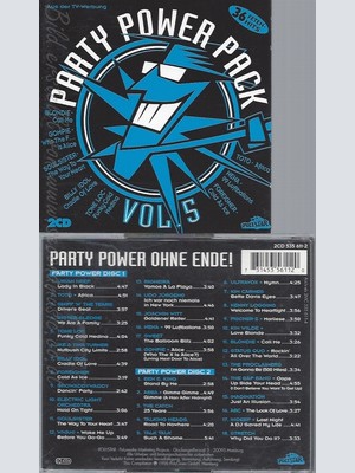 CD--VARIOUS -- --CD -- PARTY POW.5