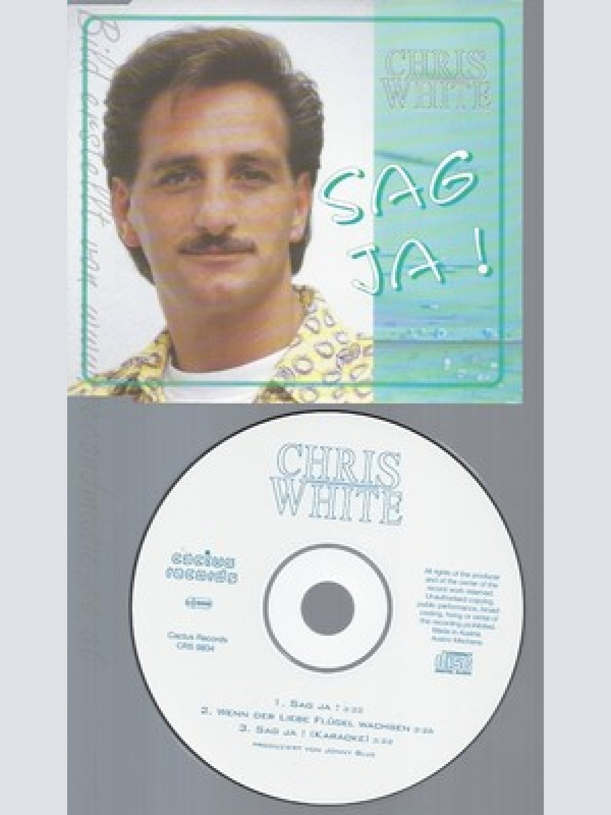 CD--CHRIS WHITE UND JONNY BLUE -- --- SAG JA!