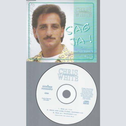 CD--CHRIS WHITE UND JONNY BLUE -- --- SAG JA!