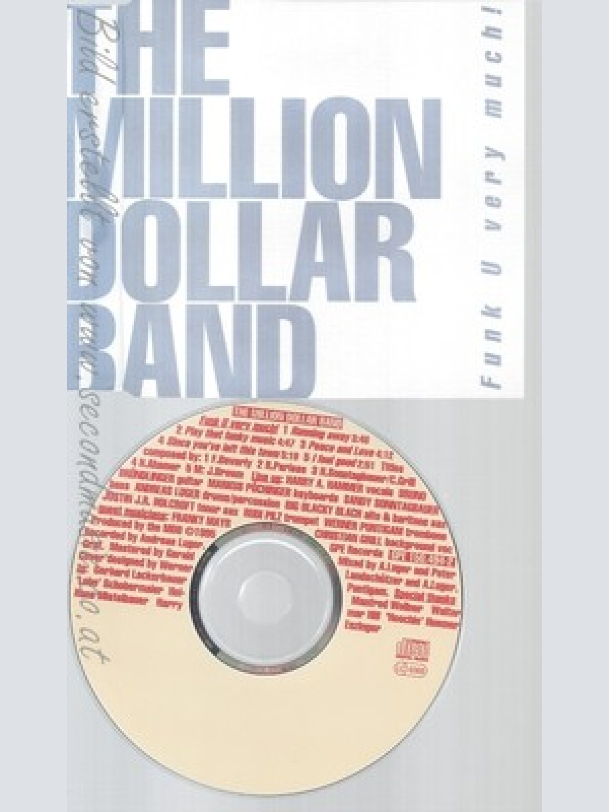 CD--THE MILLION DOLLAR BAND--FUNK U VERY MUCH--