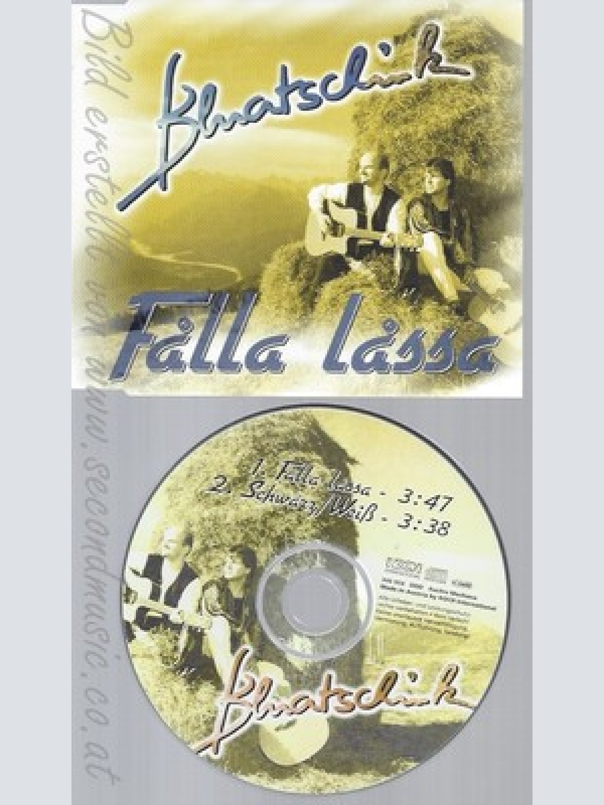 CD--BLUATSCHINK -- - SINGLE -- FALLA LASSA
