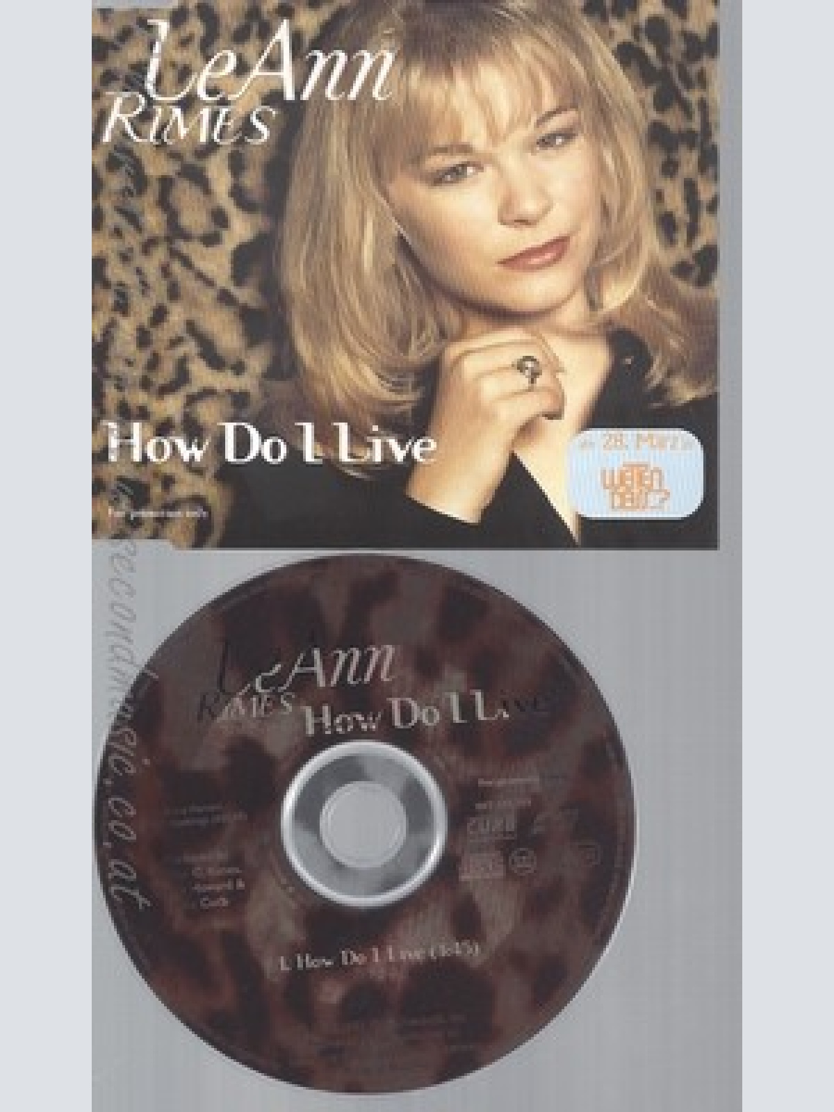 CD--LEANN RIMES--HOW DO I LIVE--PRMOTION