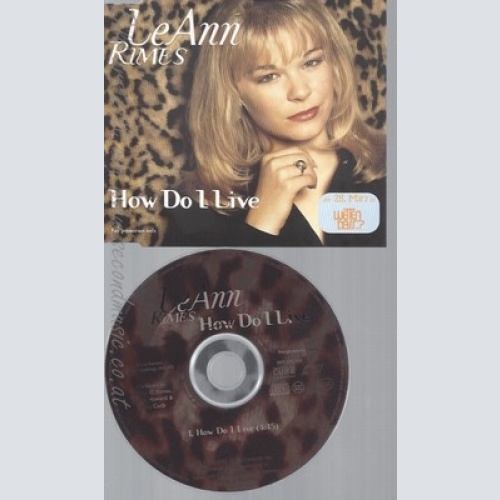 CD--LEANN RIMES--HOW DO I LIVE--PRMOTION