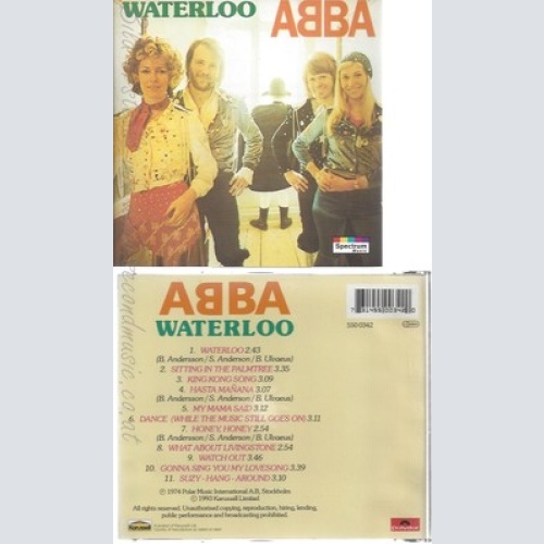 CD--ABBA -- -- WATERLOO