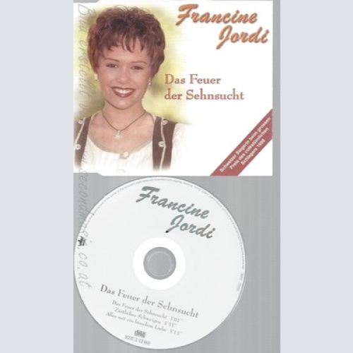 CD--FRANCINE JORDI--DAS FEUER DER SEHNSUCHT