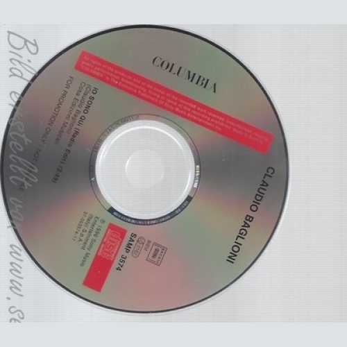 CD--CLAUDIO BAGLIONI--IO SONO QUI--PROMO