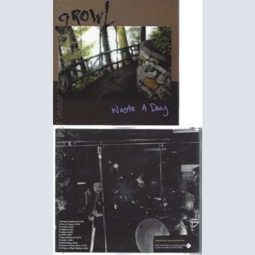 CD--GROWL--WASTE A DAY