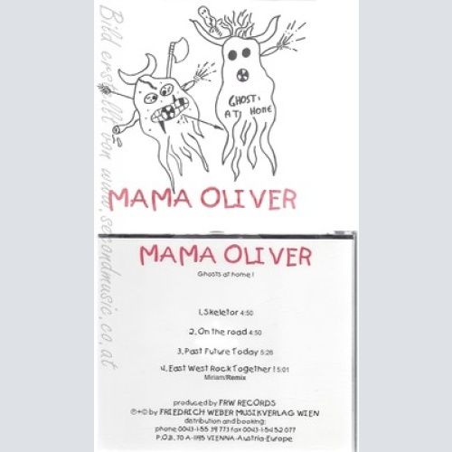 CD--MAMA OLIVER--GHOST AT HOME