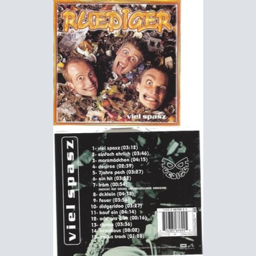 CD--RUEDIGER -1997- -- VIEL SPASZ!