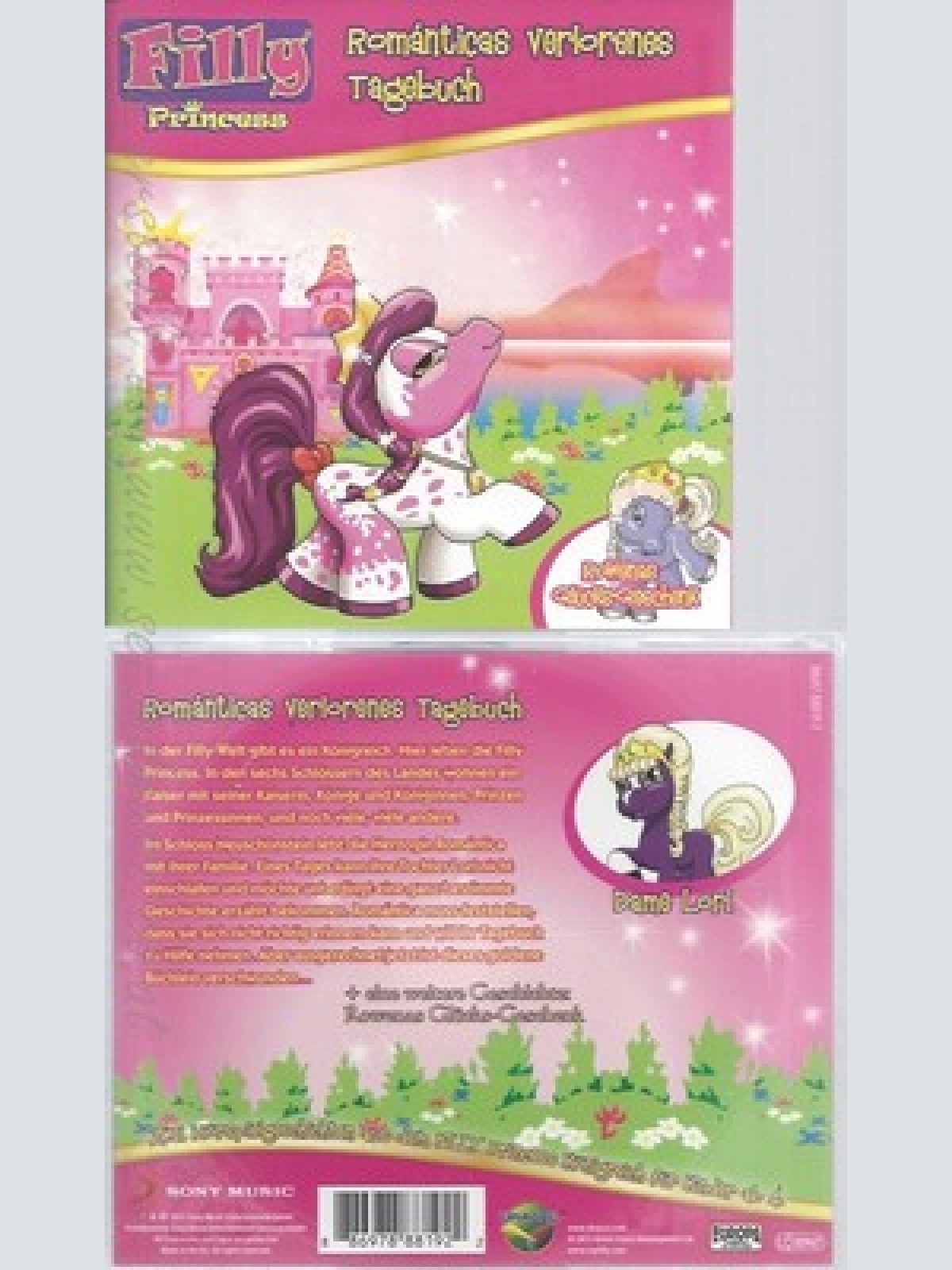 CD----FILLY PRINCESS--ROMANTSCAS--VERLORENES TAGEBUCH