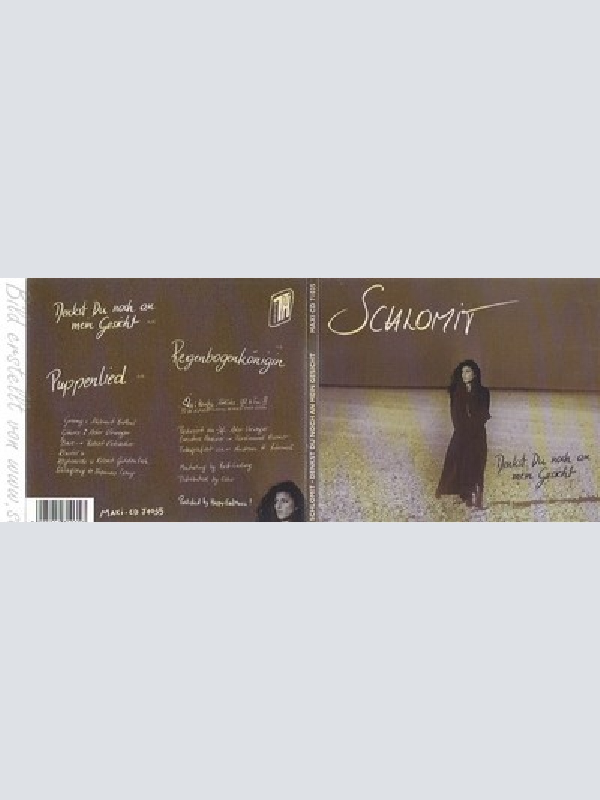 CD-- SCHLOMIT -- --- DENKST DU NOCH AN MEIN GESICHT