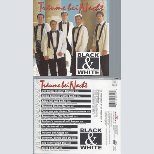 CD--BLACK UND WHITE -1995- -- TRAEUME BEI NACHT