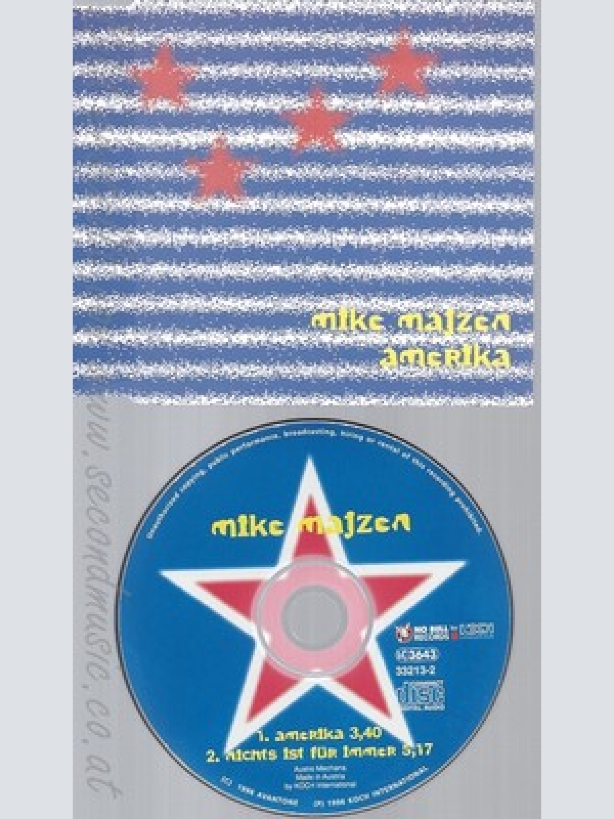 CD--MIKE MAJZEN -- - SINGLE -- AMERIKA