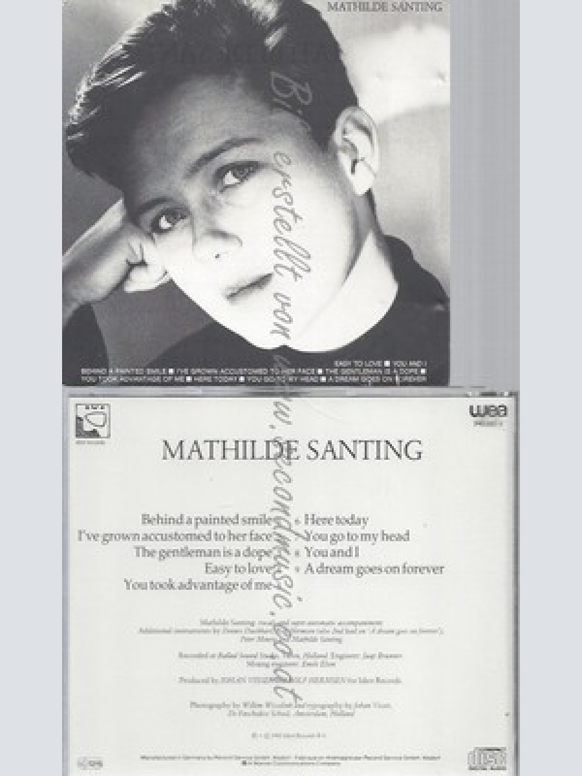 CD--MATHILDE SANTING--SAME--FIRST ALBUM--WEA 1982
