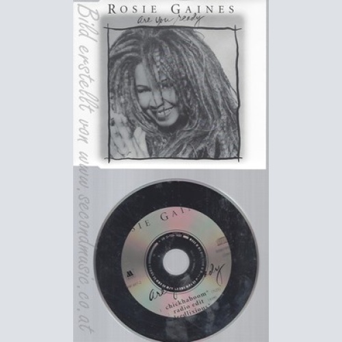 CD--ROSIE GAINES - - - SINGLE -- ARE YOU READY -4 VERSIONS,  -