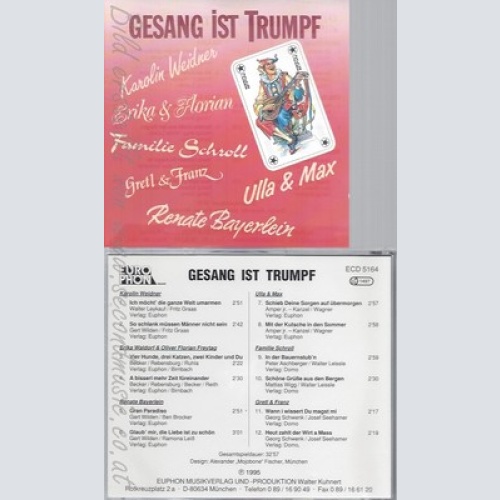 CD--GESANG IST TRUMPF--ULLA MAX--SCHROLL--VA