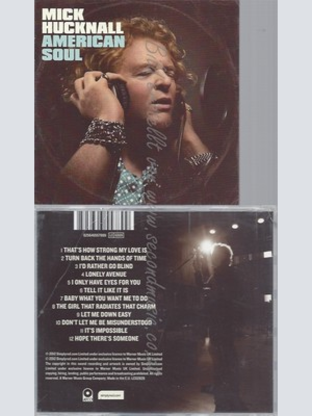 CD--MICK HUCKNALL -- -- AMERICAN SOUL