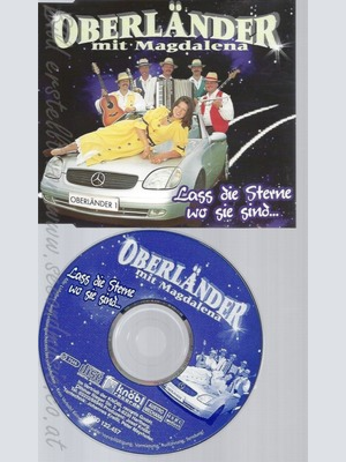 CD--OBERLAENDER - SINGLE -- LASS DIE STERNE WO SIE SIND.. -