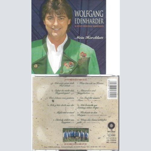 CD--WOLFGANG EDENHARDER--MEIN HERZBLATT