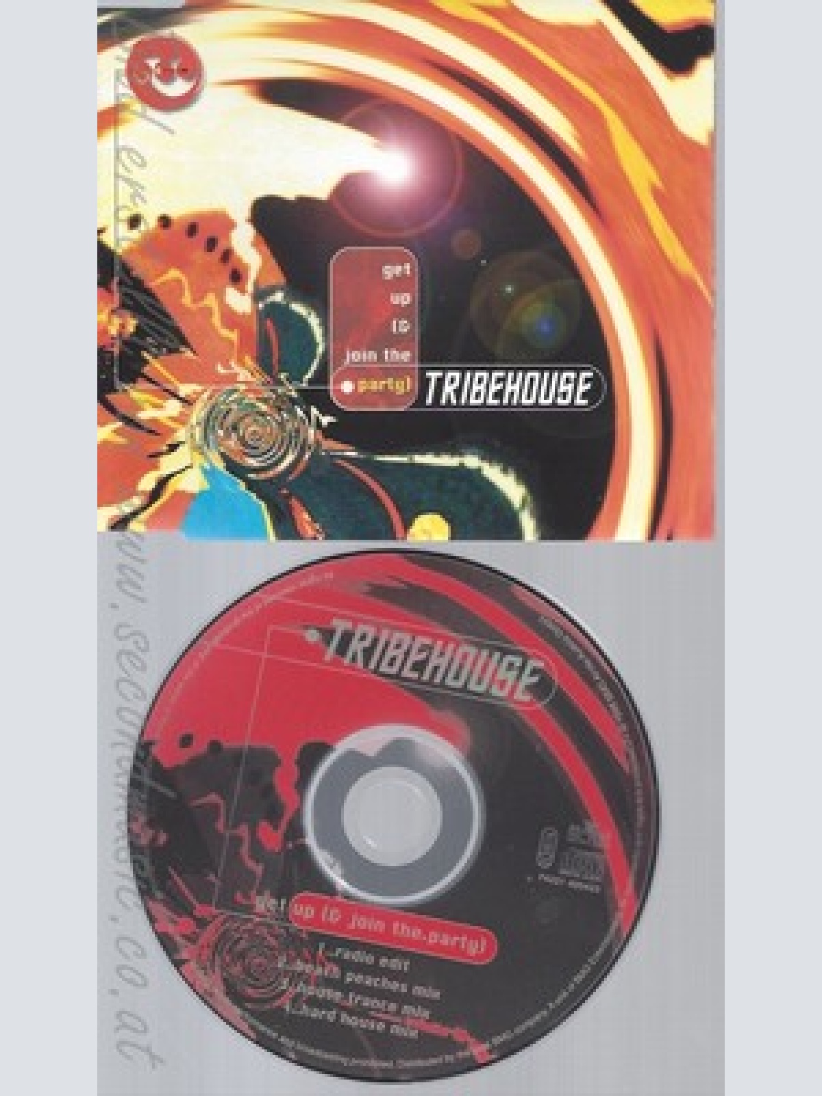 CD--TRIBEHOUSE -- - SINGLE -- GET UP -&JOIN THE PARTY-