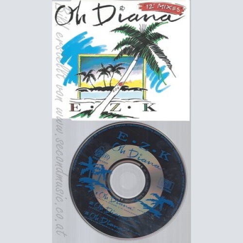 CD--E. Z. K. - SINGLE -- OH DIANA -X3-