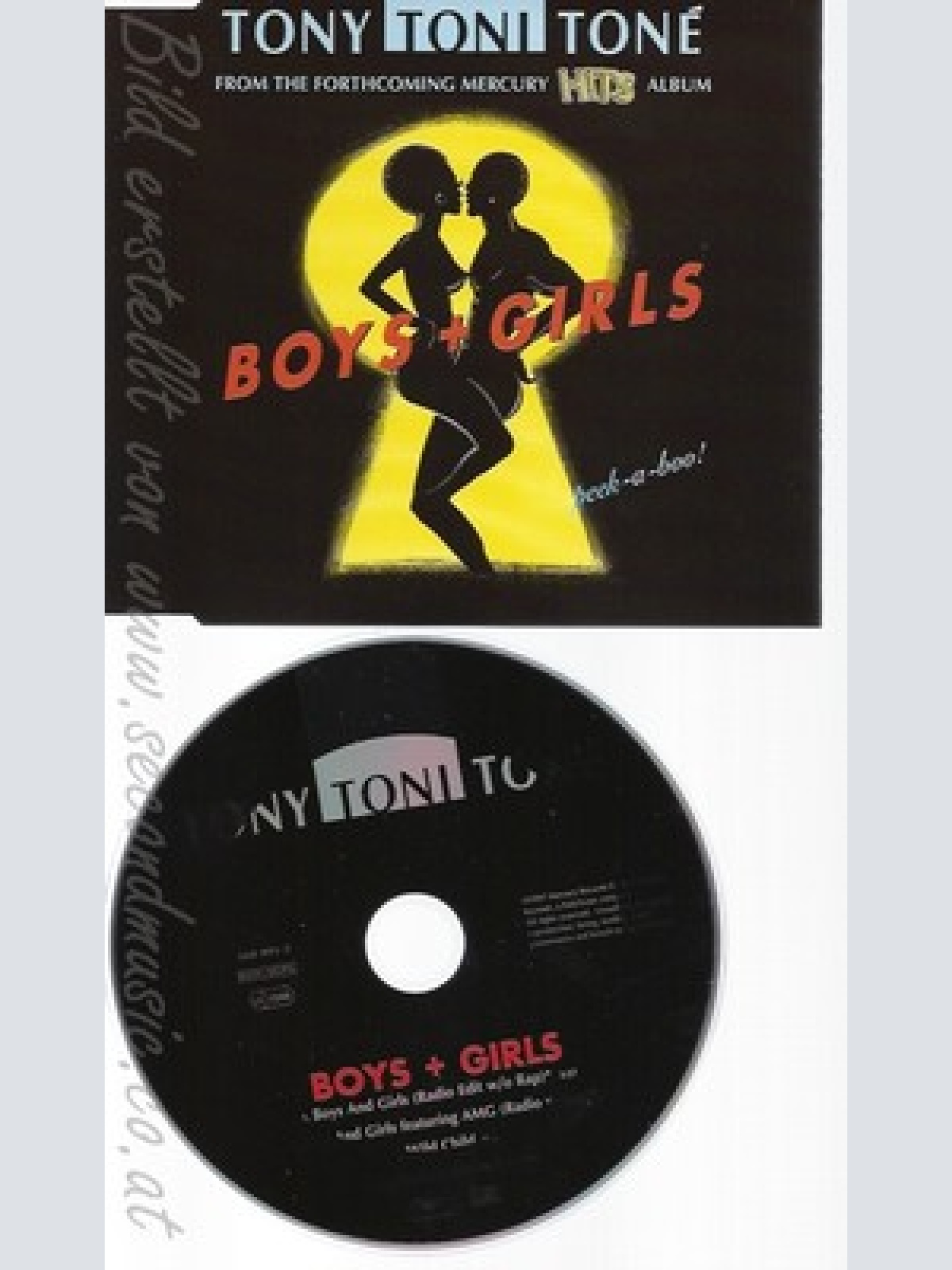 CD--TONY TONI TONE -2012- - SINGLE -- BOYS&GIRLS [4 TRACKS EP]