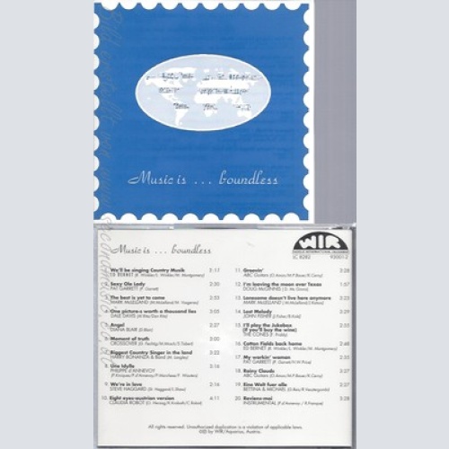 CD--MUSIC IS BOUNDLESS--VARIOUS