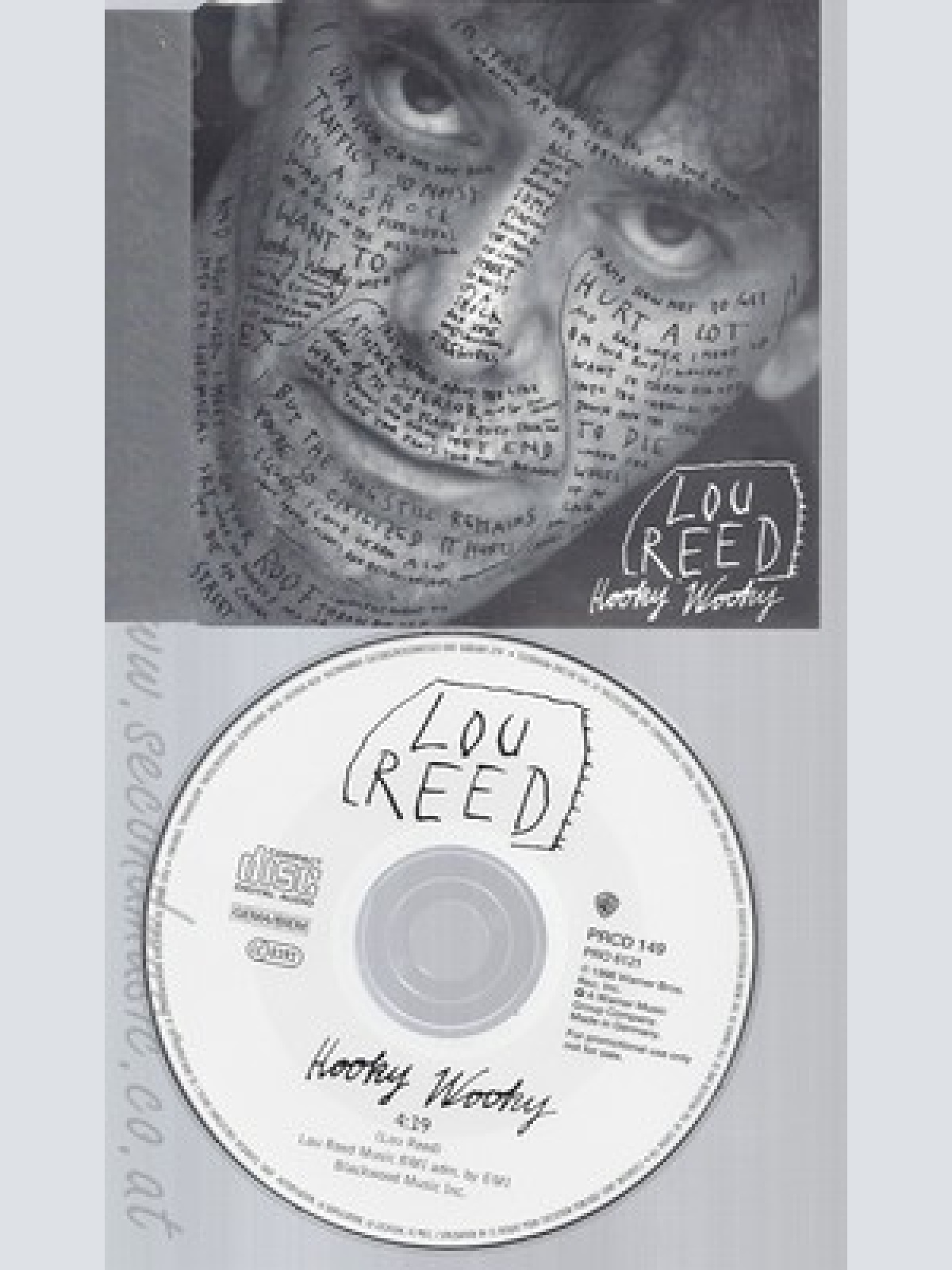CD--LOU REED--HOOKY WOOKY--PROMO