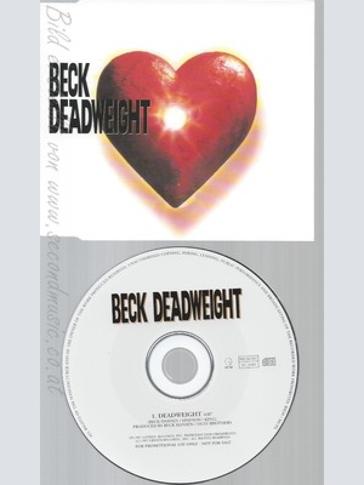 CD--BECK DEADWEIGHT--PROMO