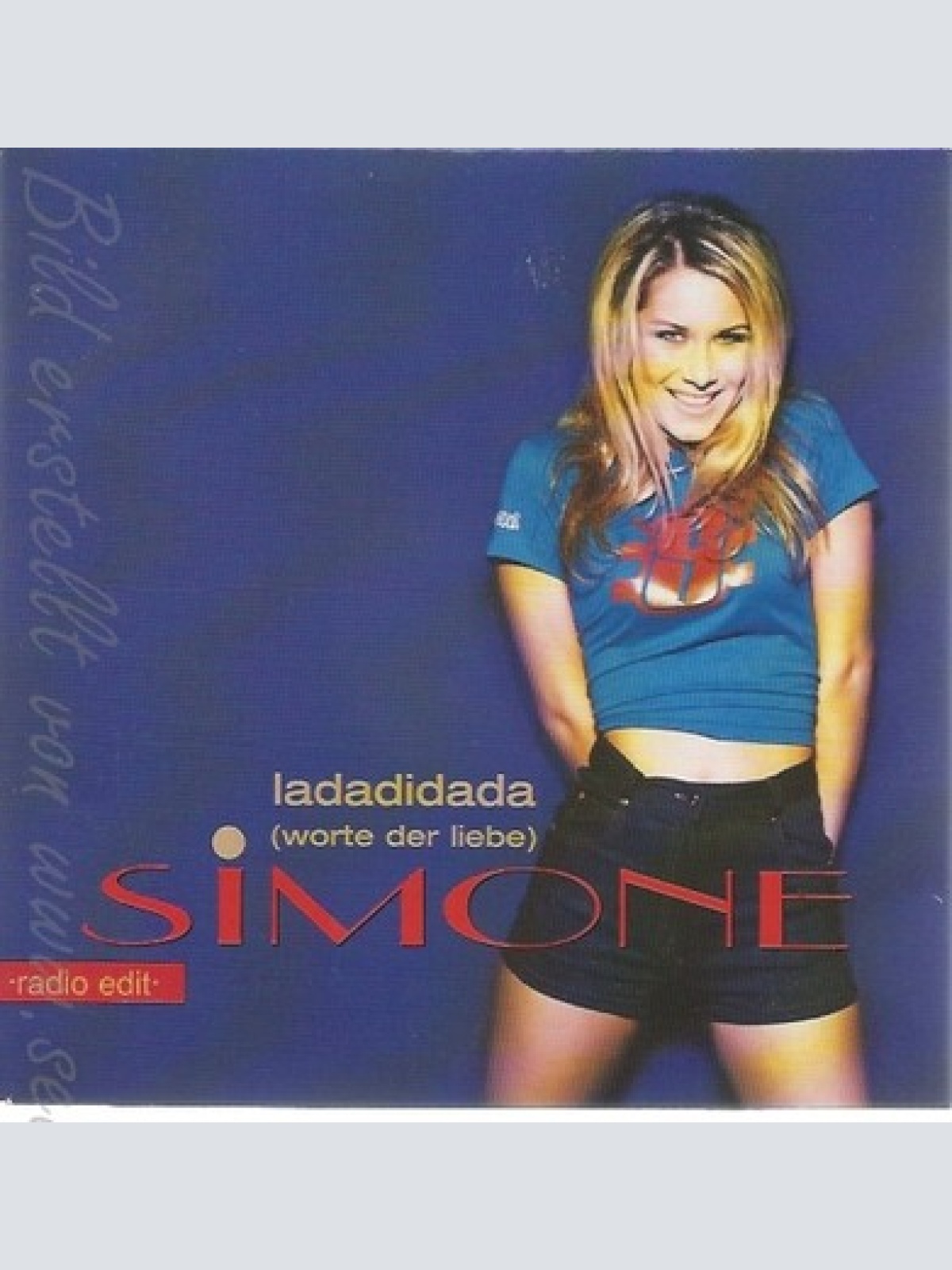 CD--SIMONE--LADADIDADA--CARDSLEEVE--RADIO EDIT