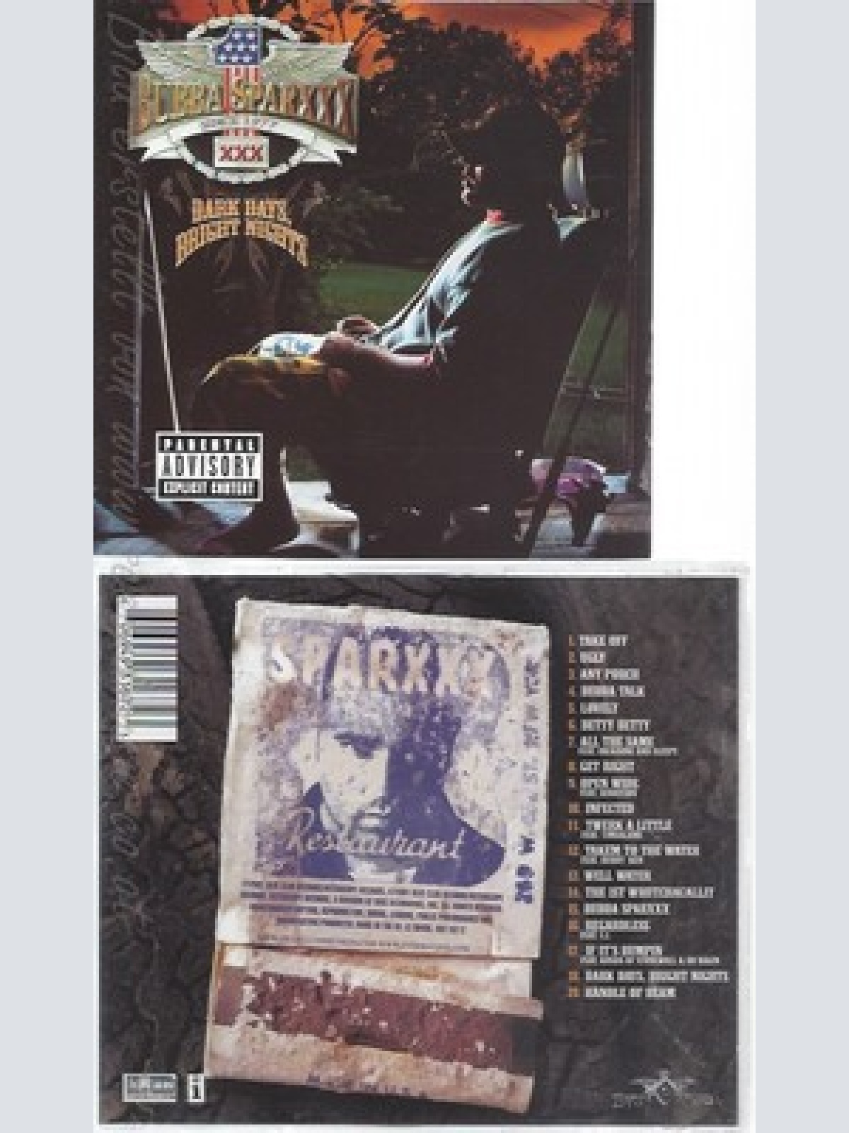 CD--BUBBA SPARXXX -- --- DARK DAYS,BRIGHT NIGHTS