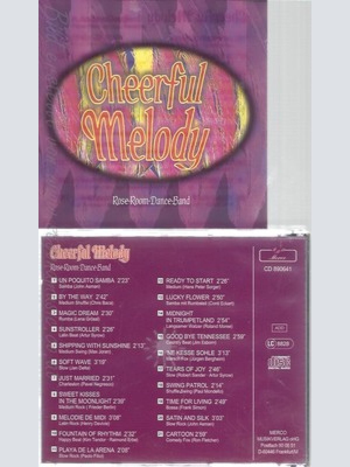 CD--ROSE ROOM DANCE BAND--CHEERFUL MELODY