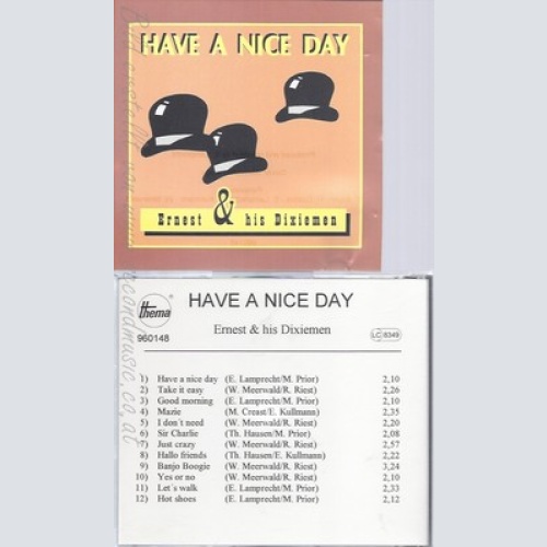 CD--ERNEST & HIS DIXIEMEN--HAVE A NICE DAY