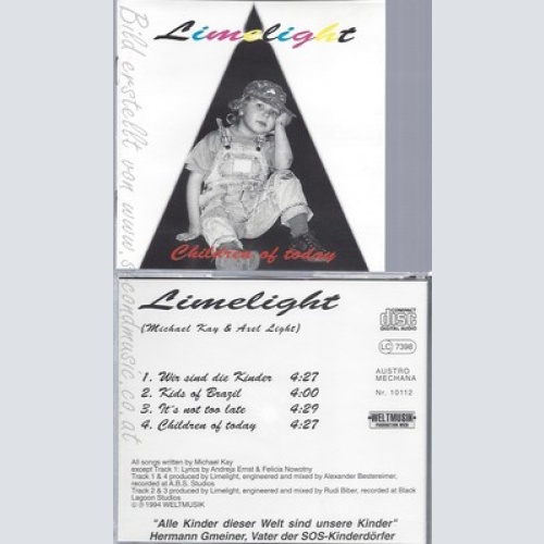 CD--LIMELIGHT--CHILDREN OF TODAY