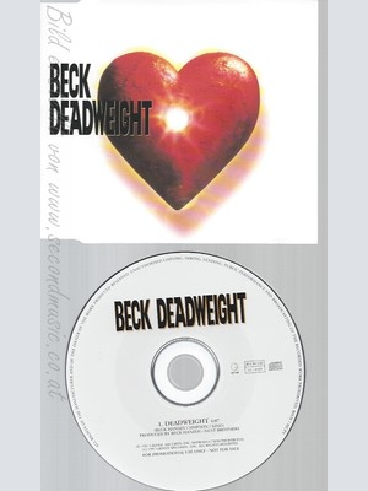 CD--BECK DEADWEIGHT--PROMO