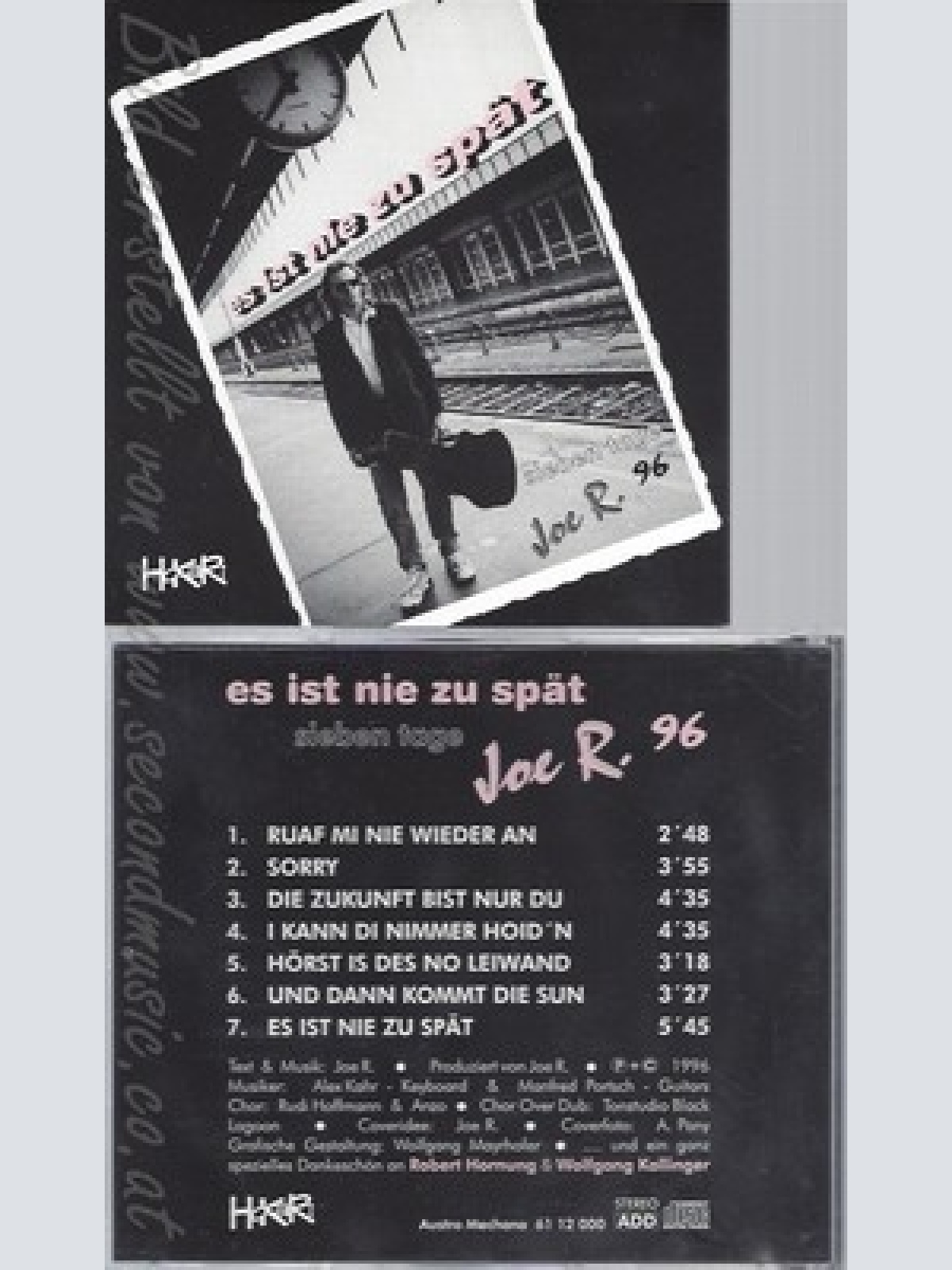 CD--JOE R 96--ES IST NIE ZU SPÄT