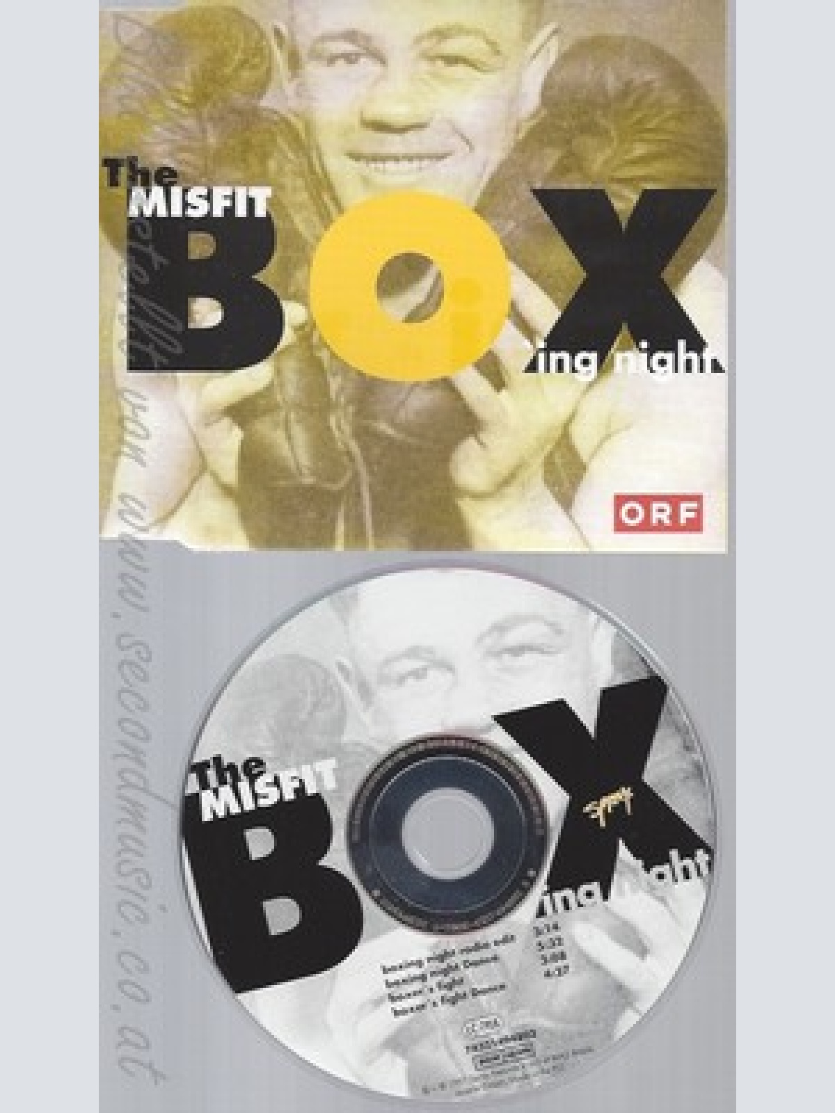 CD--MISFIT -- - SINGLE -- BOXING NIGHT