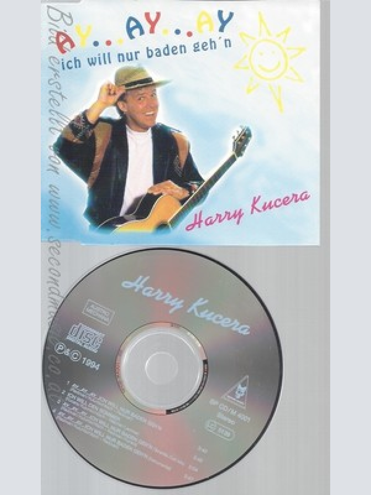 CD--HARRY KUCERA--AY AY AY  ICH WILL NUR BADEN GEH'N