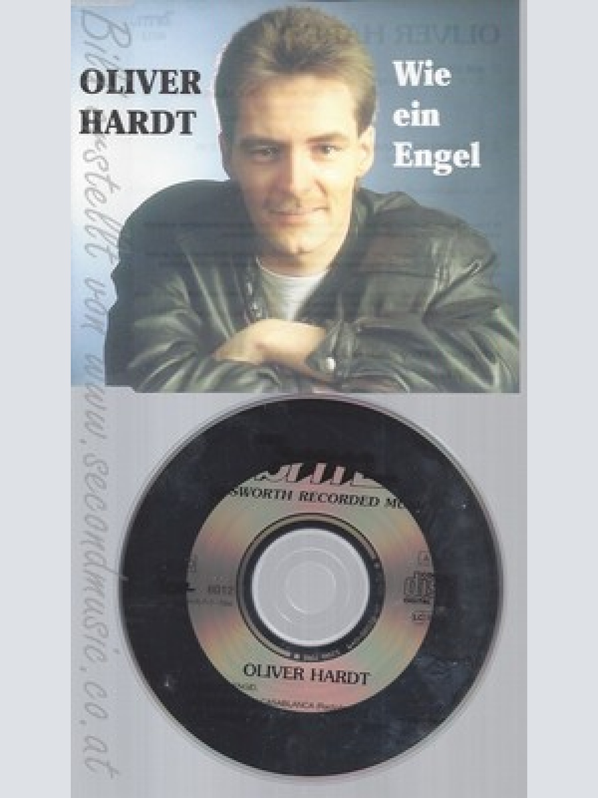CD--OLIVER HARDT - SINGLE -- WIE EIN ENGEL