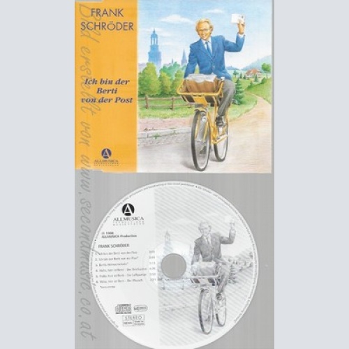 CD-- FRANK SCHROEDER -- - SINGLE -- ICH BIN DER BERTI VON DER POST