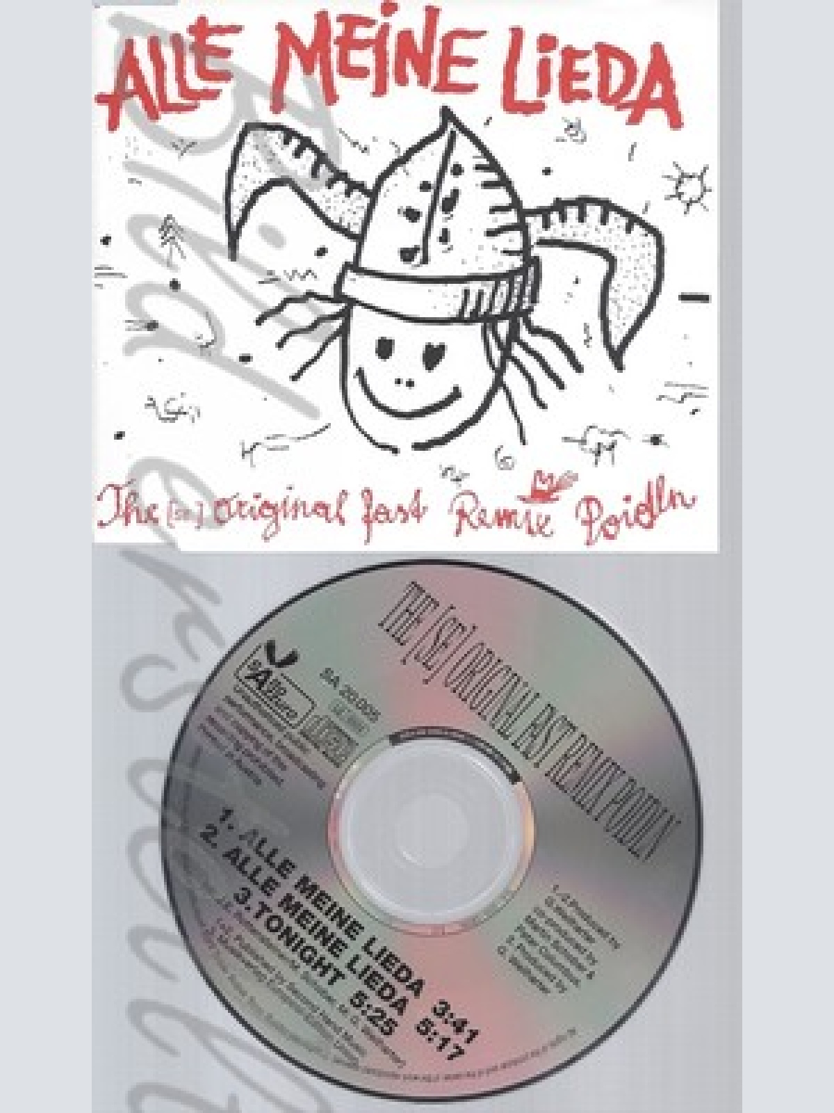 CD--THE SE ORIGINAL FAST RMX POIDL -- --- ALLE MEINE LIEDA