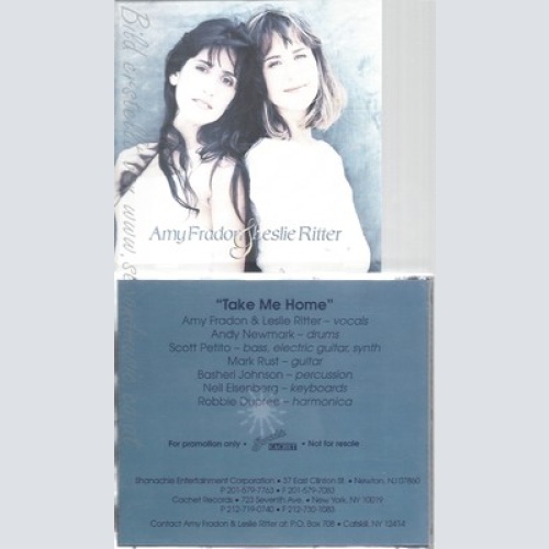 CD--AMY FRADON & LESLIE RITTER--TAKE ME HOME --PROMO