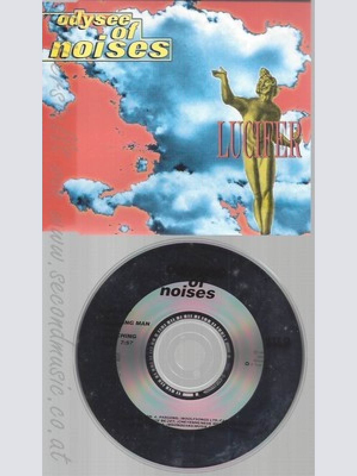CD--ODYSSEE OF NOISES - SINGLE -- LUCIFER -6:15MIN., -