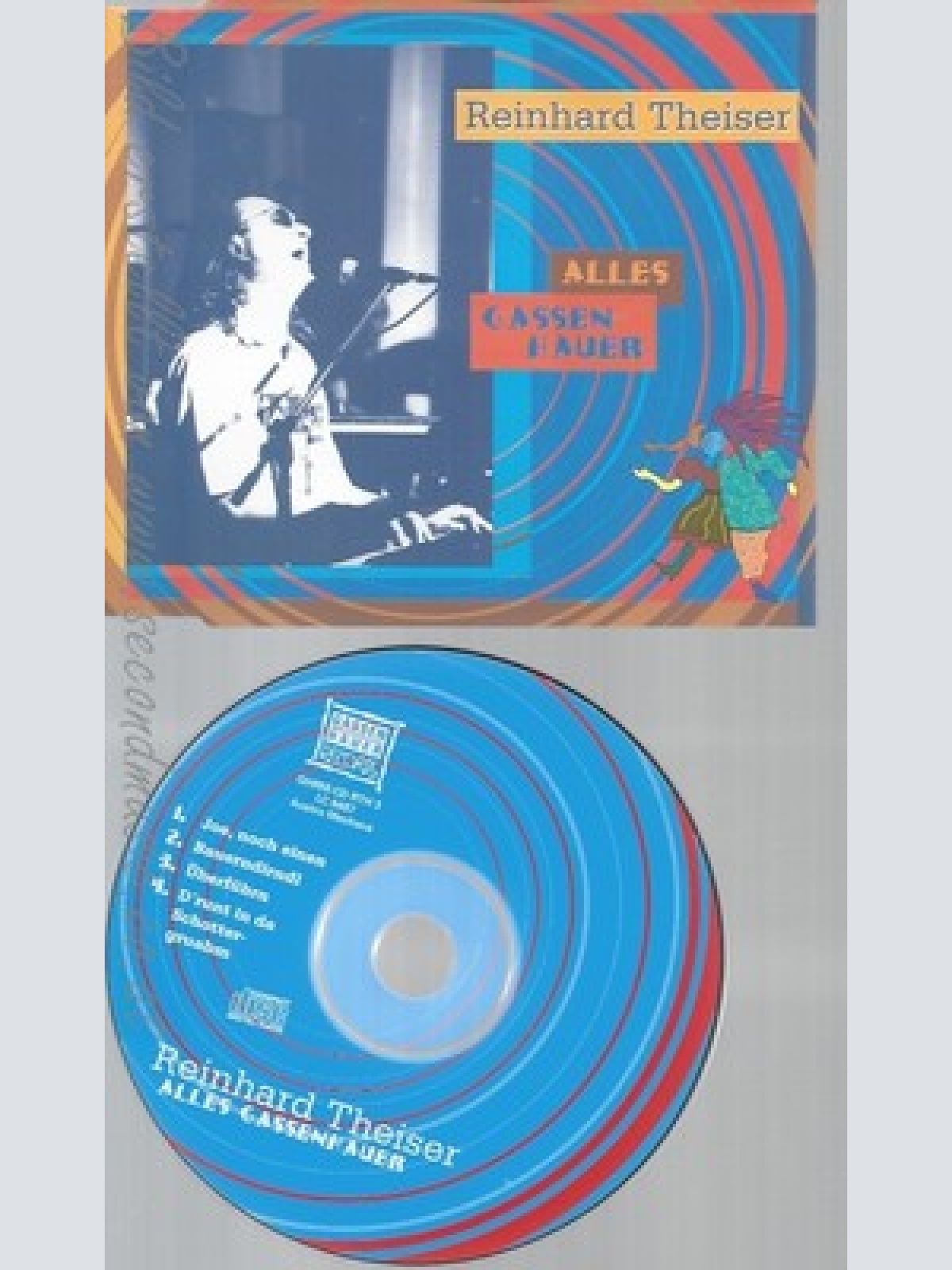 CD--REINHARD THEISER--ALLES GASSEN HAUER