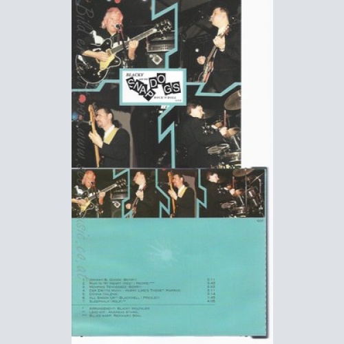 CD--BLACKY AND THE SNAP DOGS--ROCK N ROLL LIVE