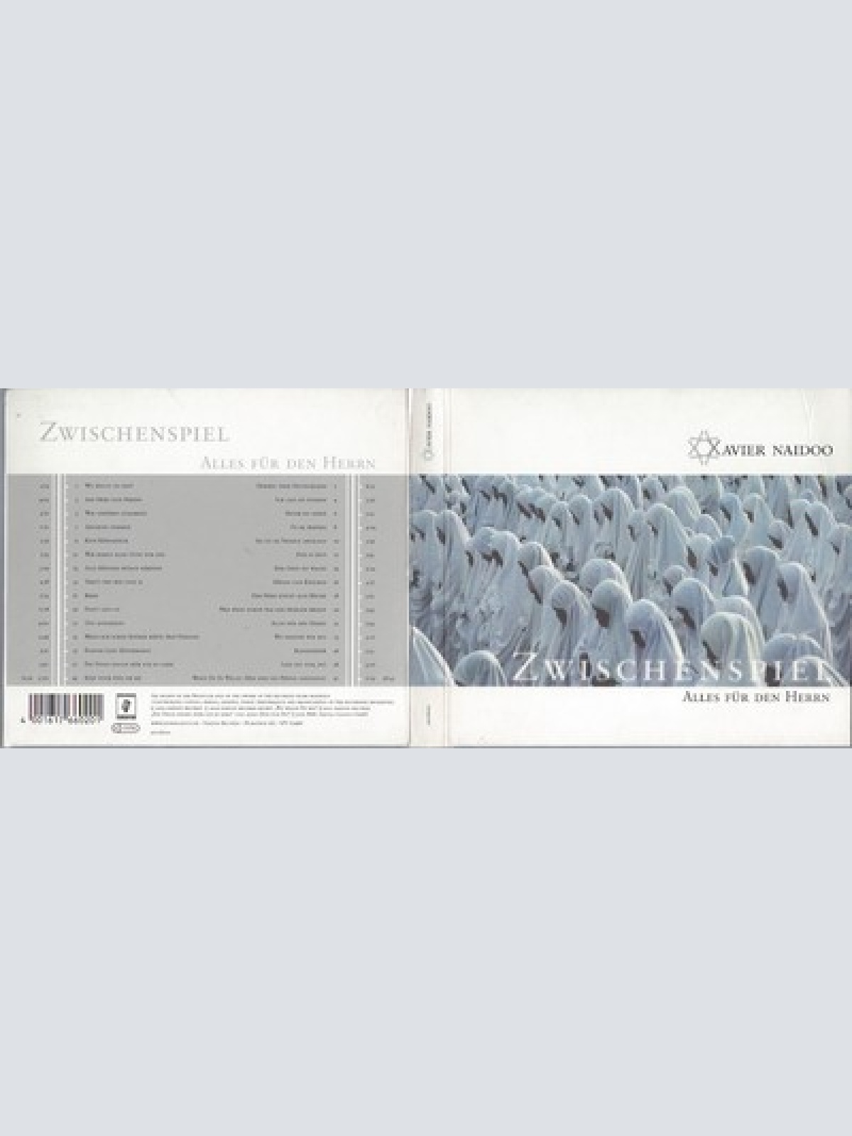 CD--ALLES FUER DEN HERRN -- / XAVIER NAIDOO -- --2CD -- ZWISCHENSPIEL